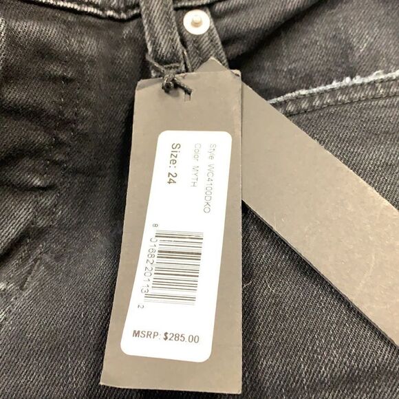 Hudson Riley Crop Relaxed Straight Jeans Mythology - Picture 3 of 4